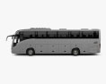 Yutong T12 2017 3d model side view