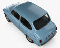 ЗАЗ-965А Запорожець 1962 3D модель top view