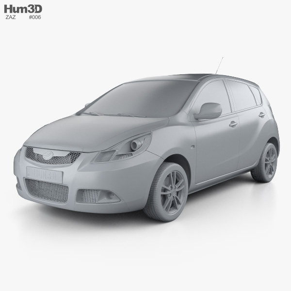 ZAZ Slavuta Nova 2019 3D model - Vehicles on Hum3D