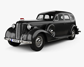 ZIS 101A 1939 3D model