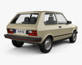 Zastava Yugo 45 1980 3d model back view