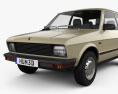 Zastava Yugo 45 1980 3D 모델 
