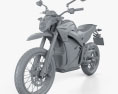 Zero Motorcycles DS ZF 2014 3d model clay render