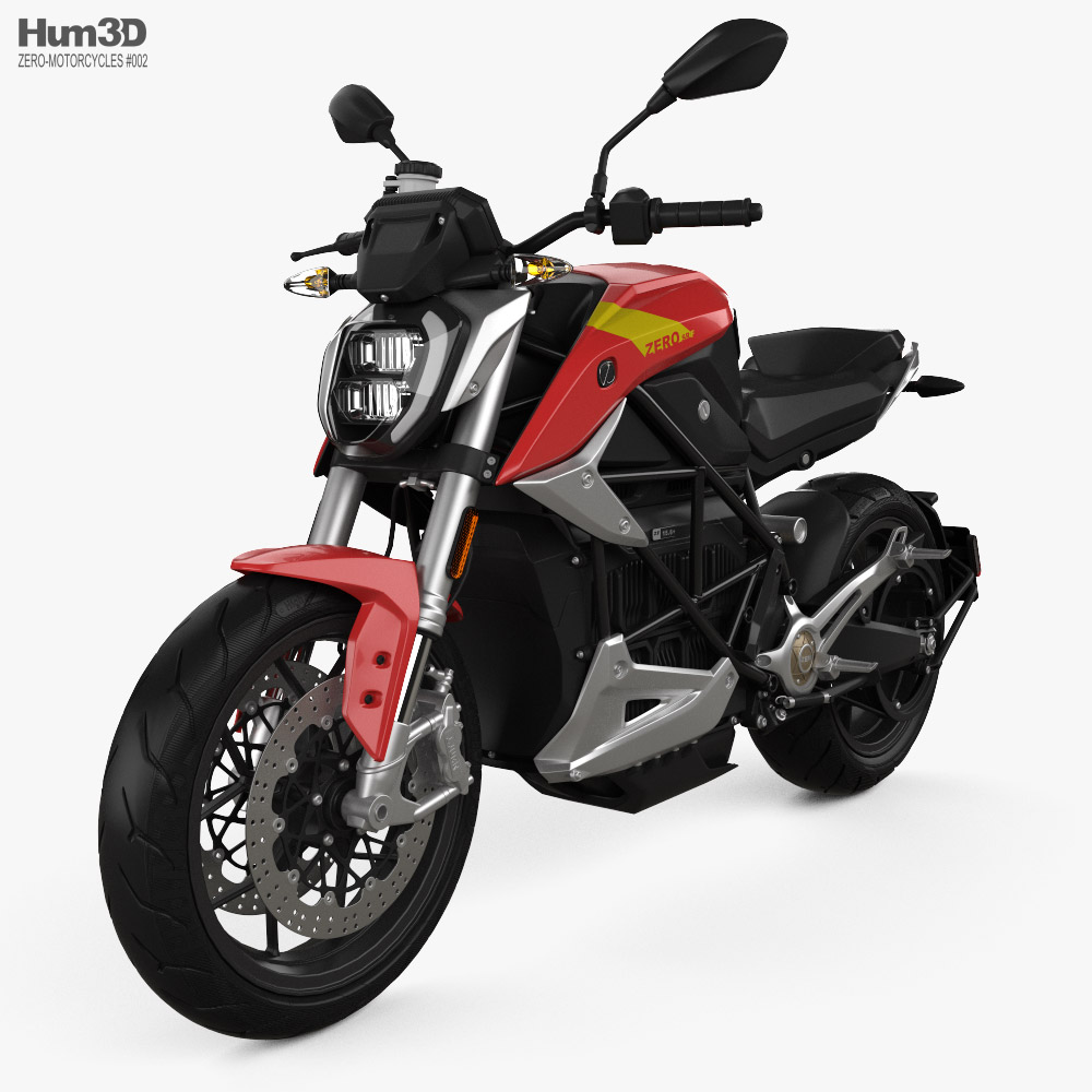 Zero Motorcycles SR-F 2022 3D 모델 