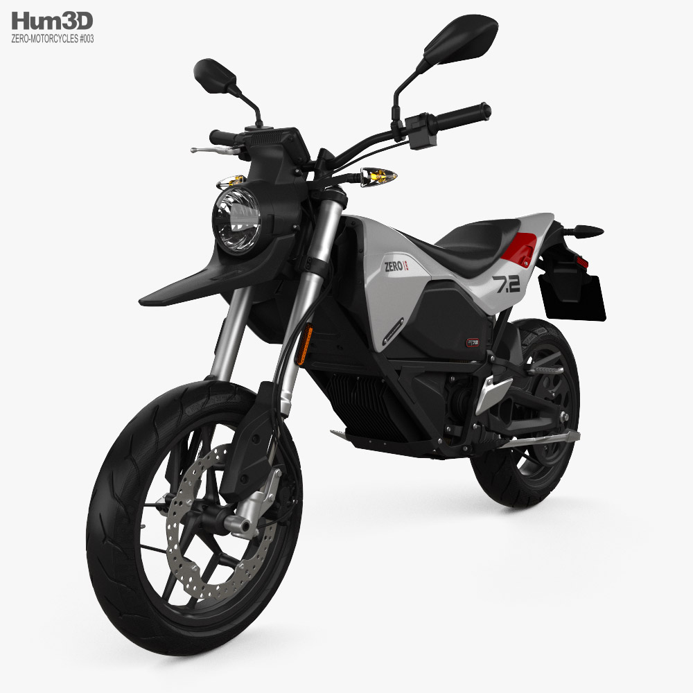 Zero Motorcycles FXE 2022 3D модель