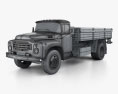 ZIL 130 Flatbed Truck 1964 3d model wire render