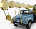 ZIL 130 起重卡车 1964 3D模型
