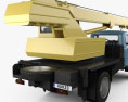 ZIL 130 Crane Truck 1994 3d model
