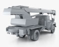 ZIL 130 起重卡车 1964 3D模型