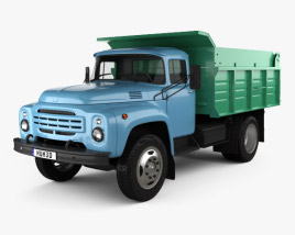 3D model of ZIL 130 ダンプトラック 1964