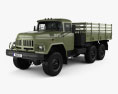 ЗІЛ-131 Бортова вантажівка 1966 3D модель