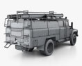 ZIL 130 消防车 1970 3D模型