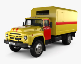 ZIL 130 Service Truck 1994 3D model