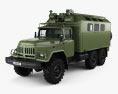 ZiL 131 Army 箱型トラック 1966 3Dモデル
