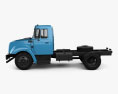 ZiL 43276T 牵引车 2015 3D模型 侧视图
