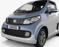 Zotye E200 2018 3D 모델 