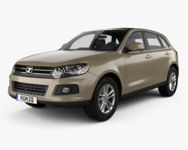 Zotye T600 2016 3D model