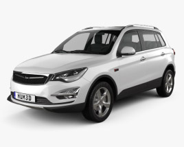 Zotye Damai X5 2015 3D model